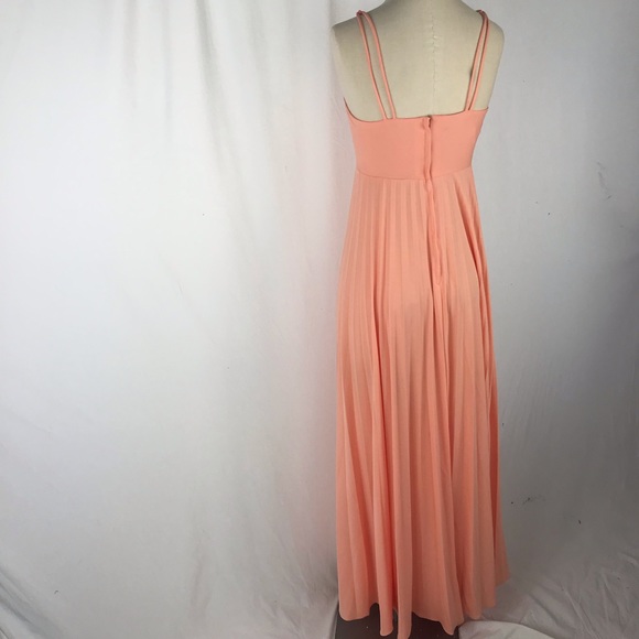 Peachy 🍑 Vintage Cocktail Dress | Maxi - Picture 4 of 8